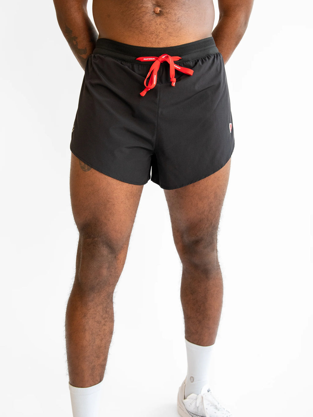 Heartbreak Mens Bear Cage 2 High Split Shorts