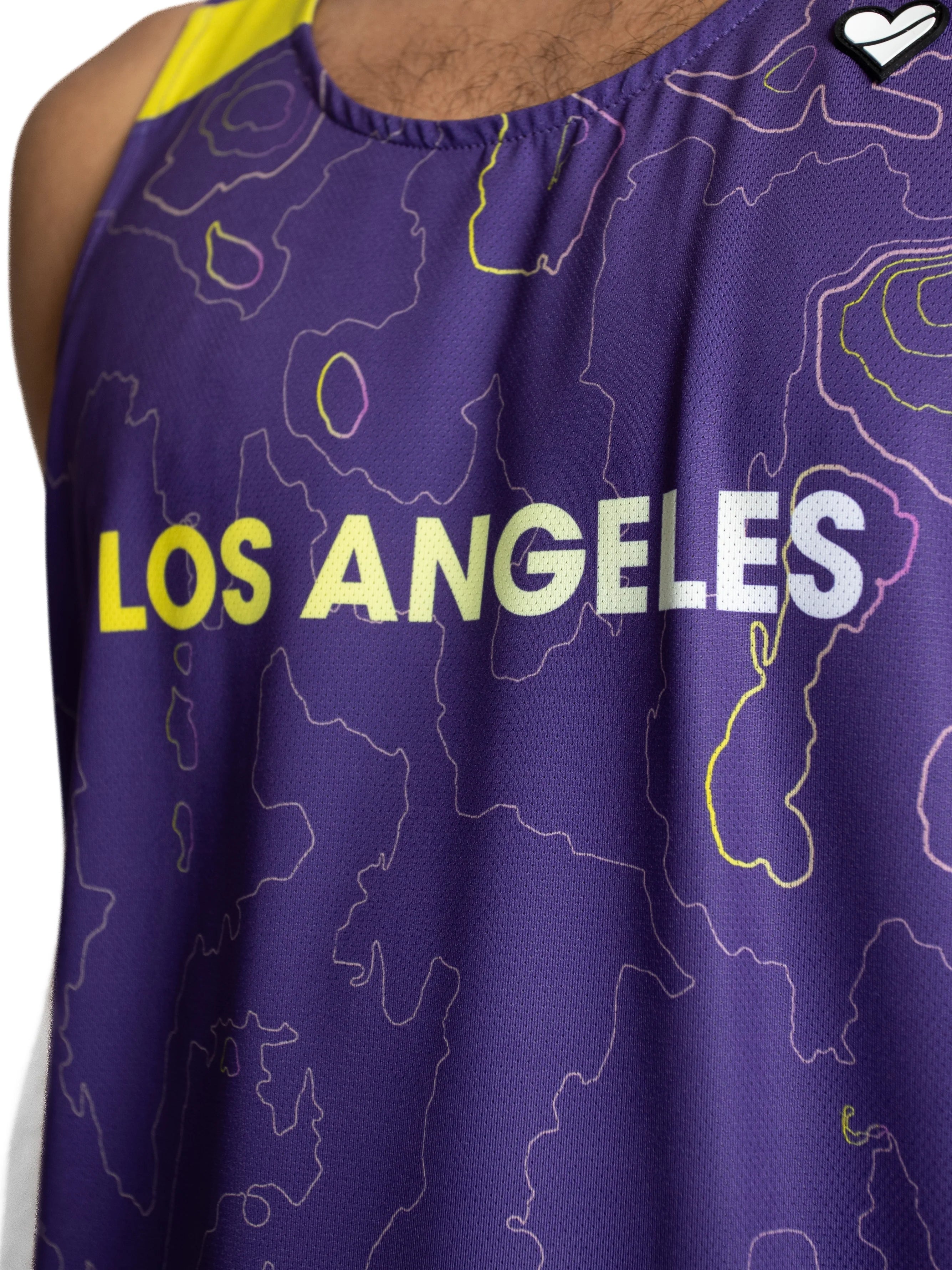 Heartbreak Mens Los Angeles Singlet