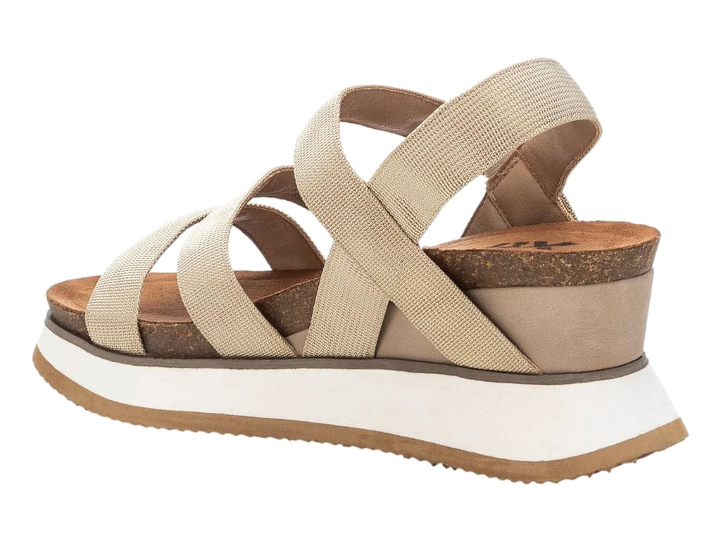 Sandalias de Plataforma XTI Beige para Mujer