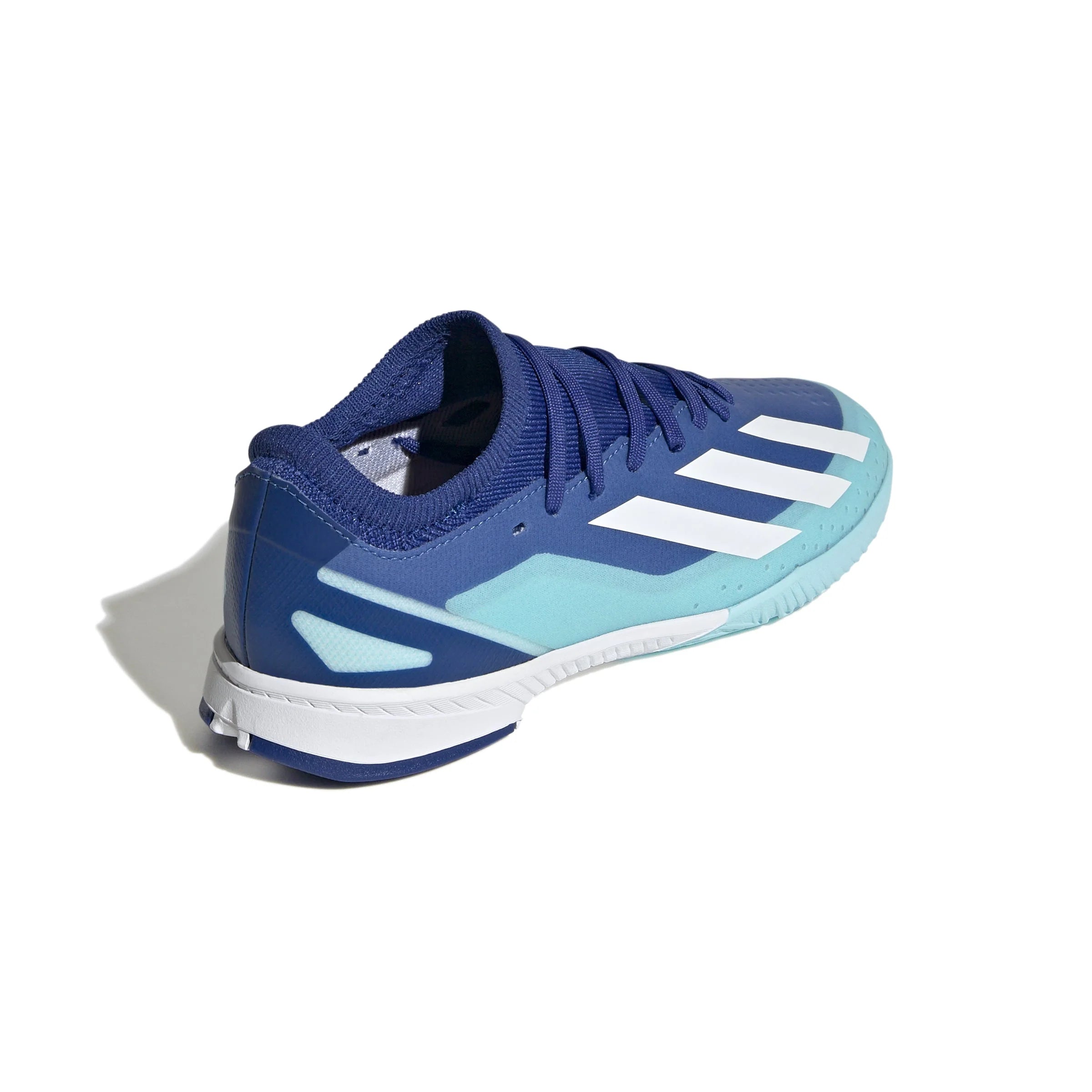 adidas X Crazyfast3 IN Junior Indoor Soccer Shoes Royal White