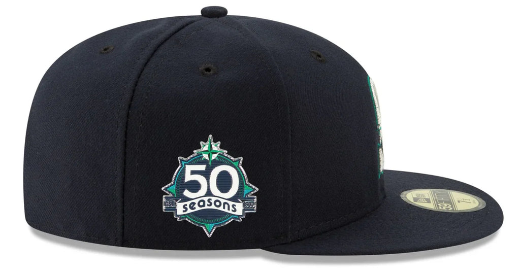 New Era Seattle Mariners 50th Anniversary Navy 59FIFTY Fitted