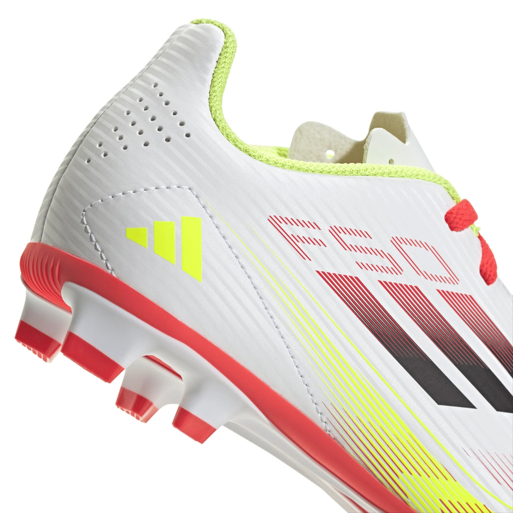 adidas F50 Club Firm Multi Ground Boots Kids White Black