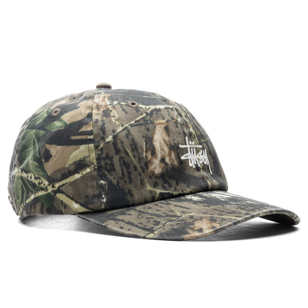 Washed Stock Low Pro Cap Leaf Camo