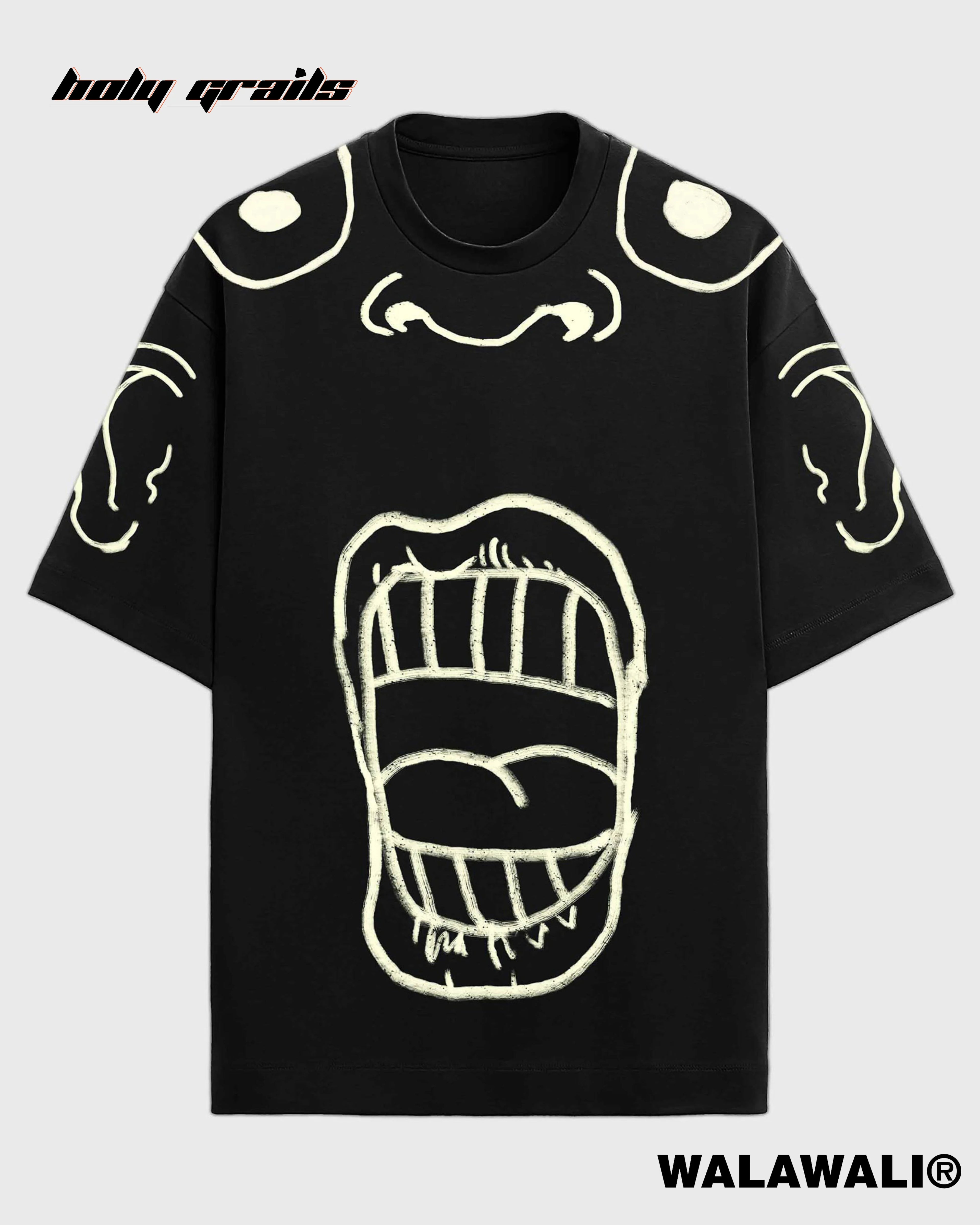 Fact Face Heavy weight Oversize Tee HG X WalaWali