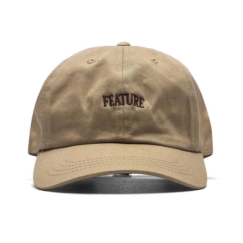 Arch Dad Hat Khaki Chocolate Martini