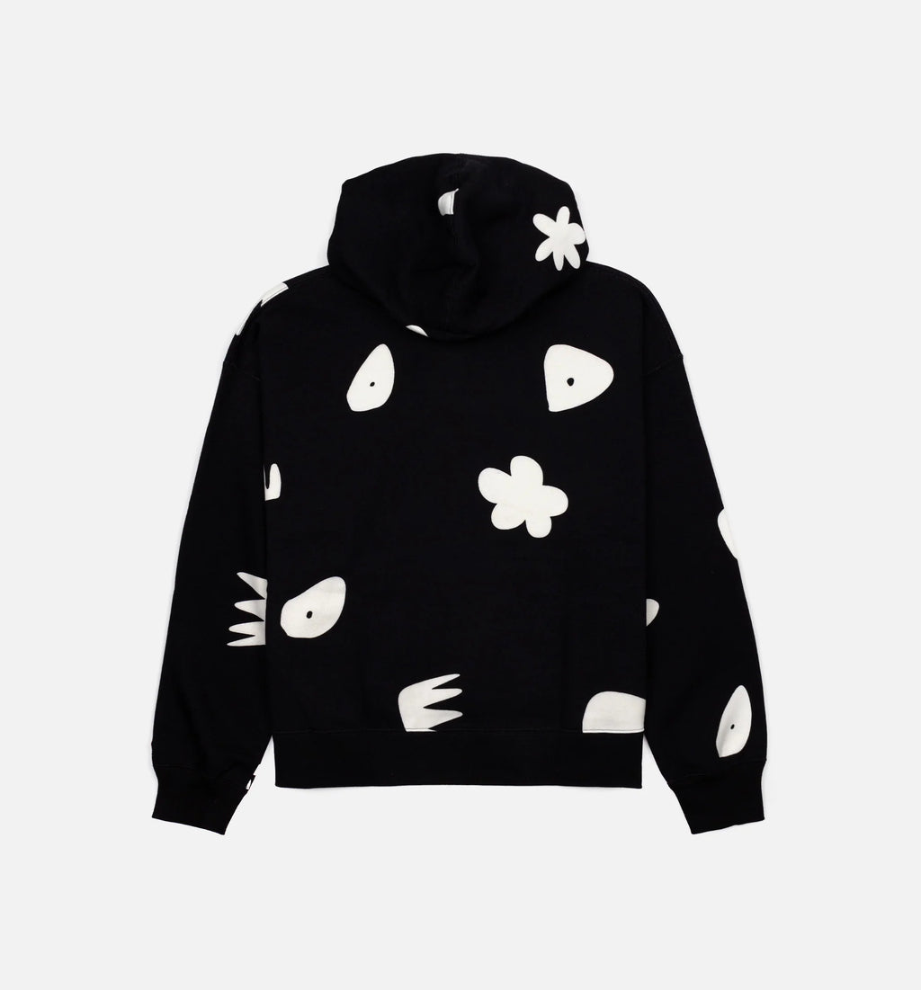 Artist Series by Mia Lee Fleece Womens Hoodie Black