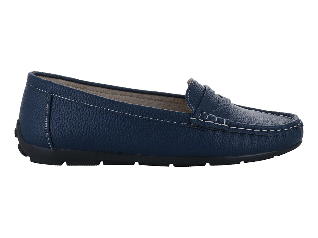 Mocasines Comfort Fit Azul Denim para Mujer