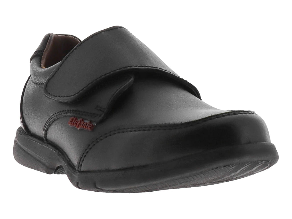 Zapatos Escolares Elefante Napa Negro para Niño