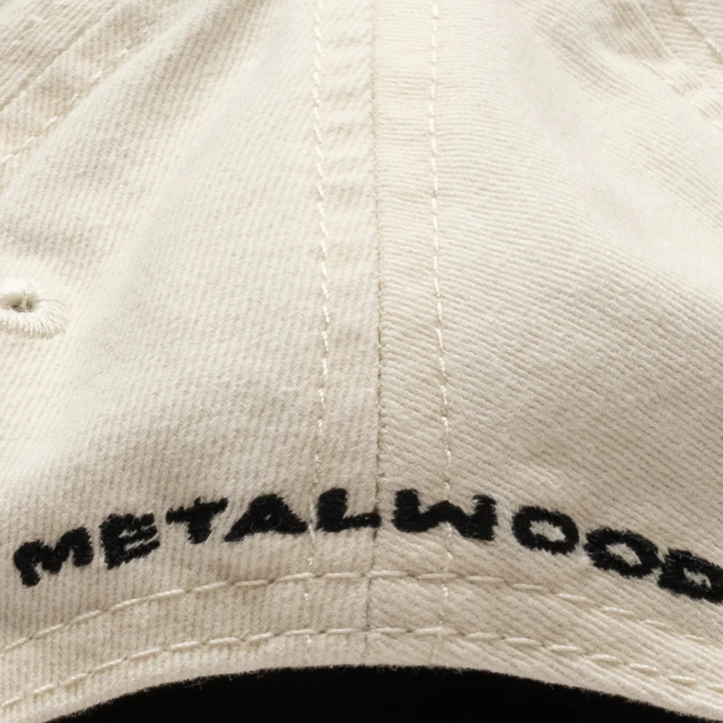 Tour Sponsor 6 Panel Strapback Hat Bone