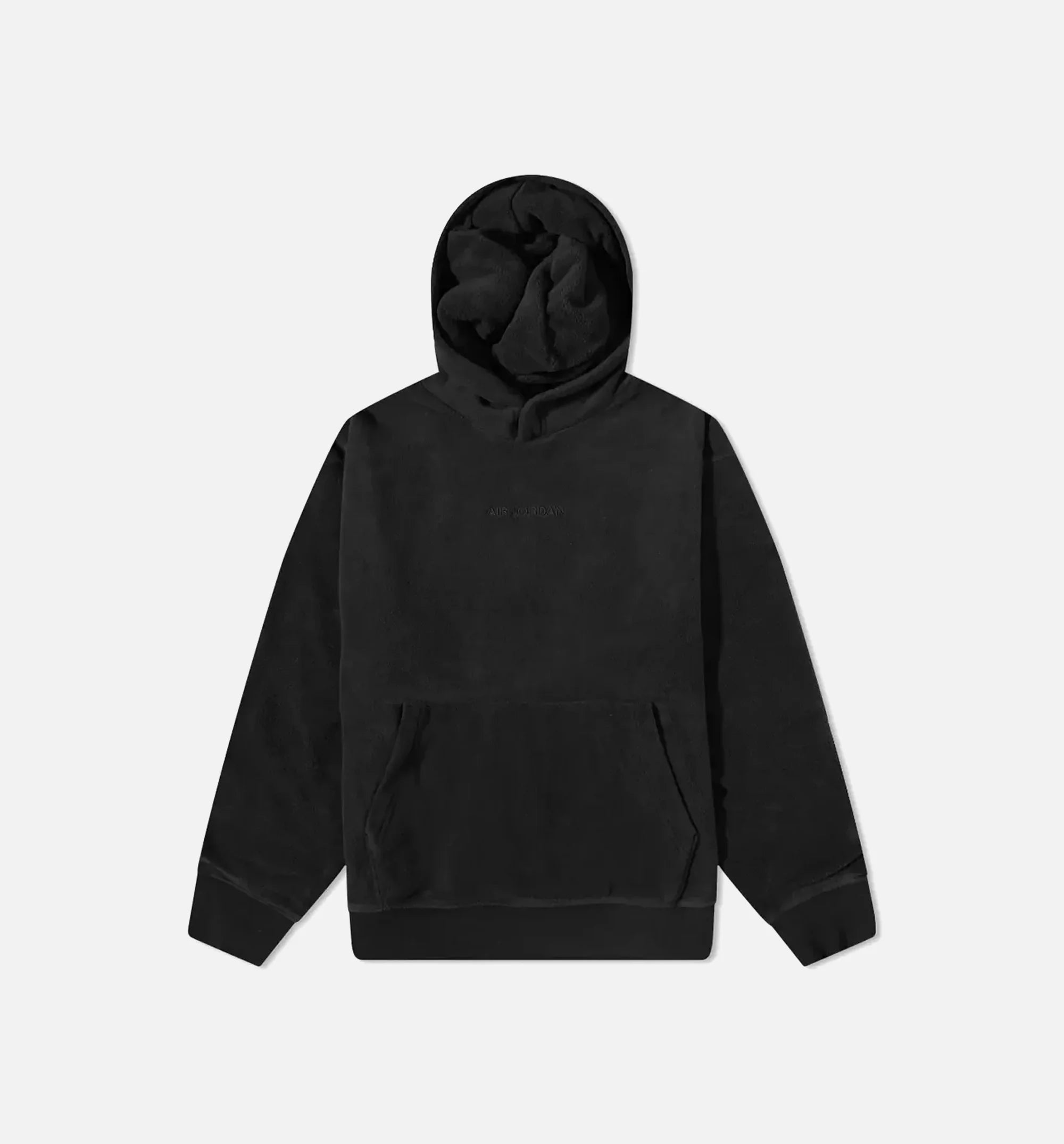 Essential GFX Fleece Pullover Mens Hoodie Black